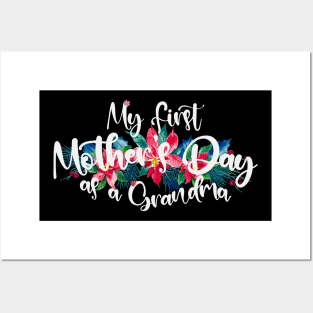 My first mothers day as a grandma Posters and Art